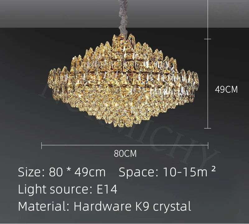 Lustre LUXI en Verre Premium