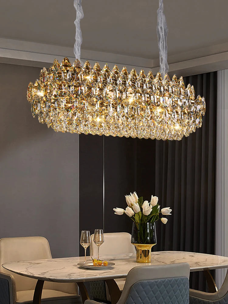 Lustre LUXI en Verre Premium