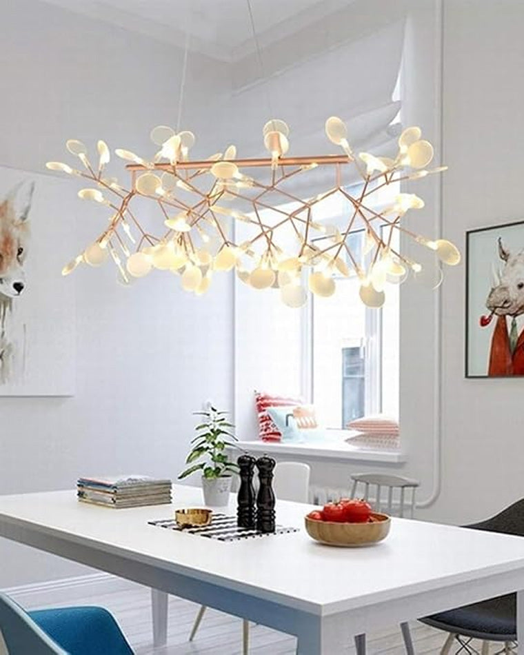 Lustre Linéaire Éclats Suspendus