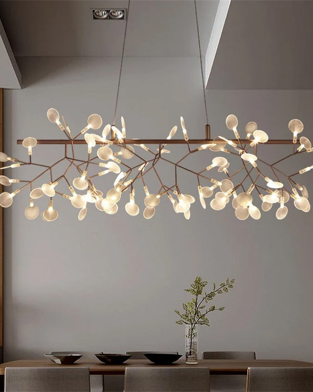 Lustre Linéaire Éclats Suspendus