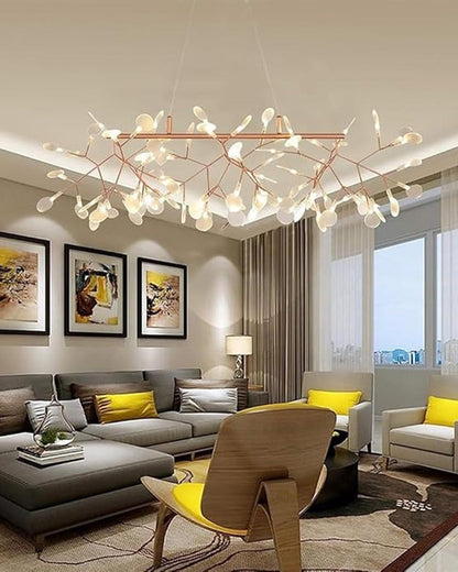 Lustre Linéaire Éclats Suspendus