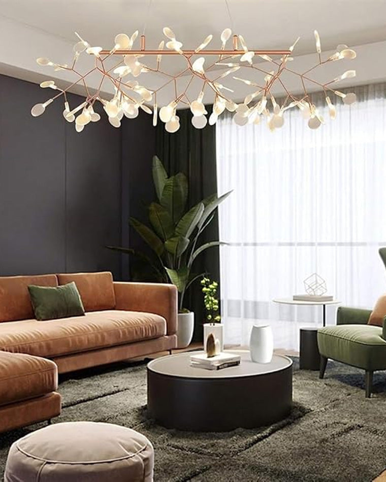 Lustre Linéaire Éclats Suspendus