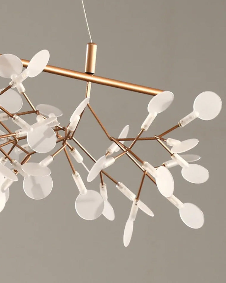 Lustre Linéaire Éclats Suspendus