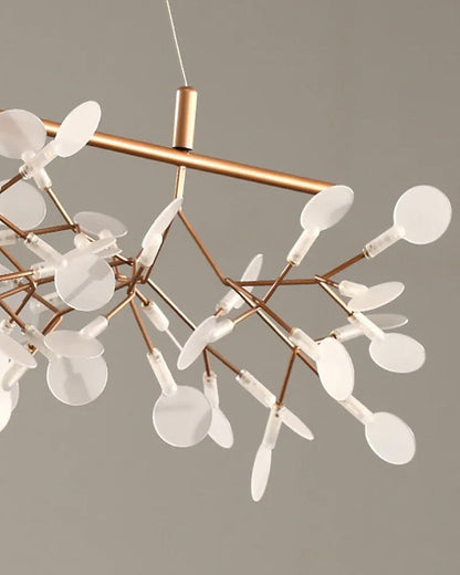 Lustre Linéaire Éclats Suspendus