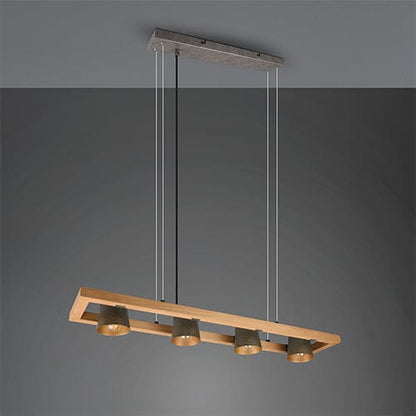 Lustre Luminaire En Bois