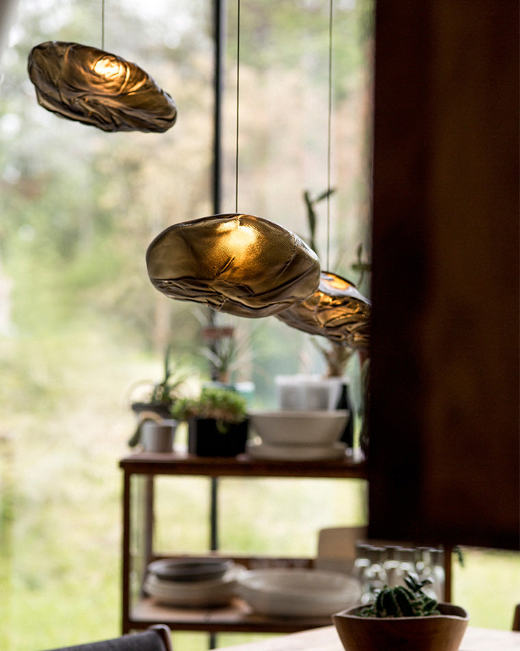 Lustre Nuage en Verre Soufflé