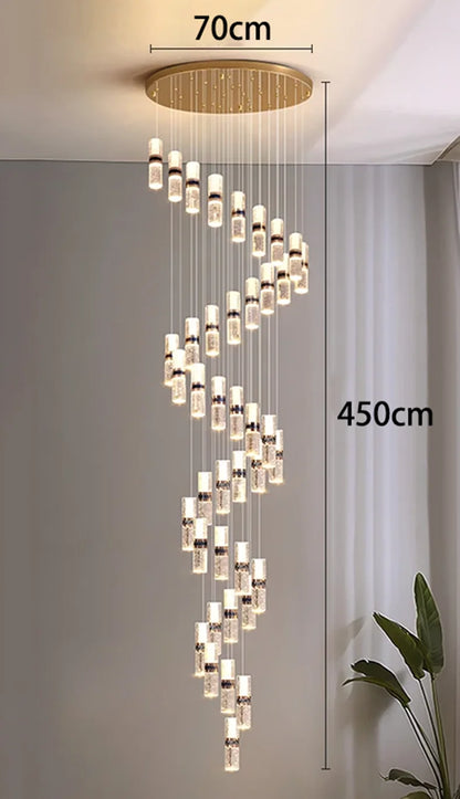 Lustre Pour Escalier Grande Hauteur