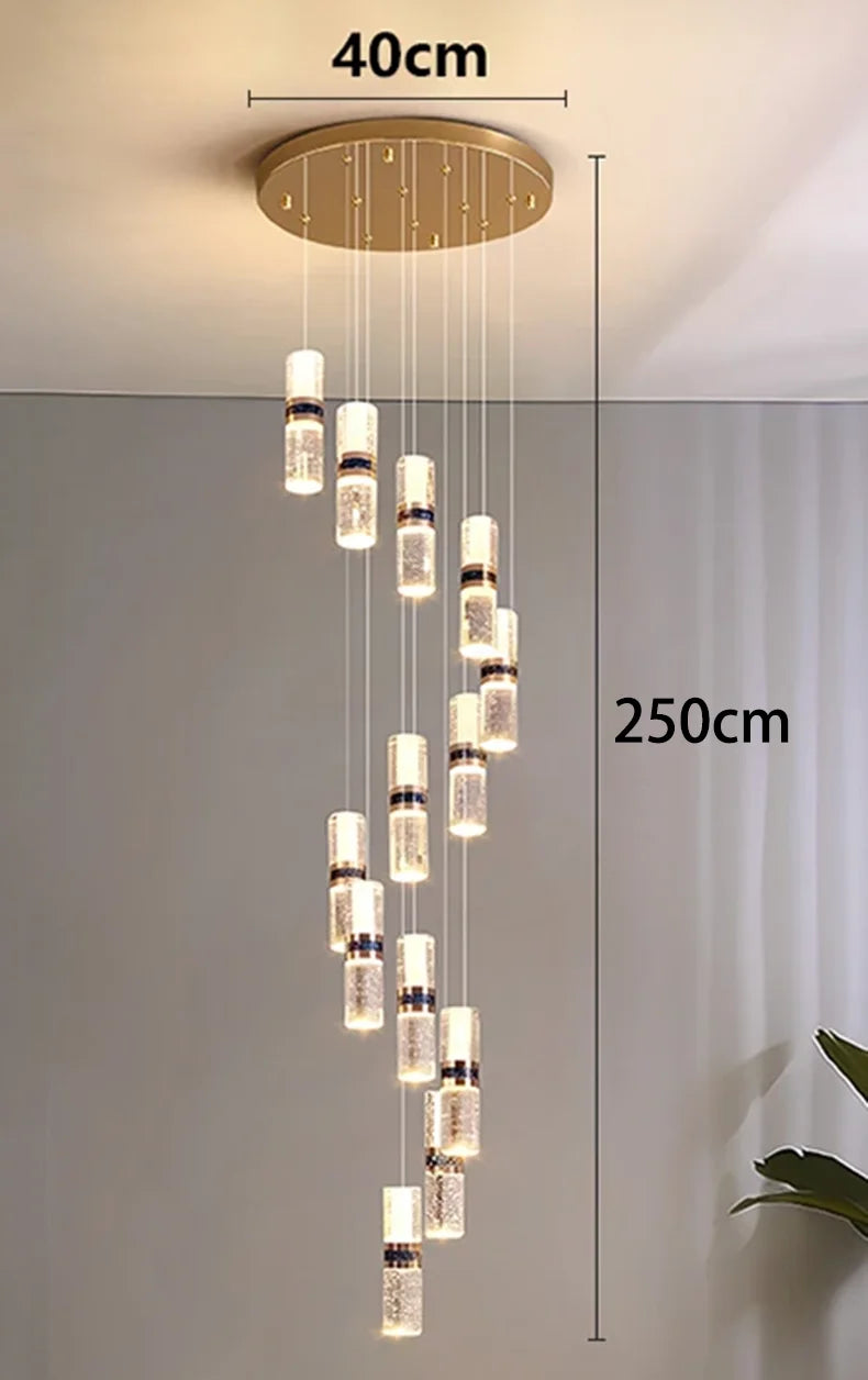 Lustre Pour Escalier Grande Hauteur