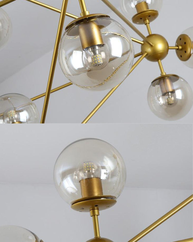 Lustre Sphérique - Éclat Sputnik