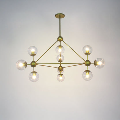 Lustre Sphérique - Éclat Sputnik