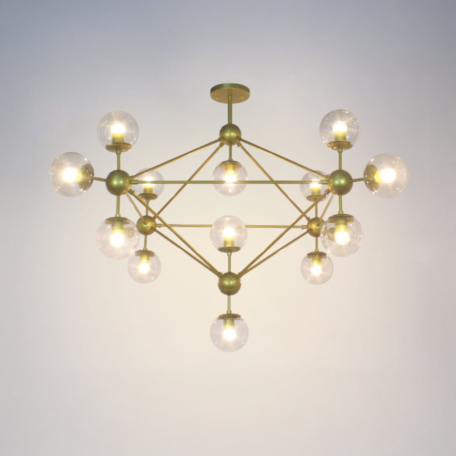 Lustre Sphérique - Éclat Sputnik