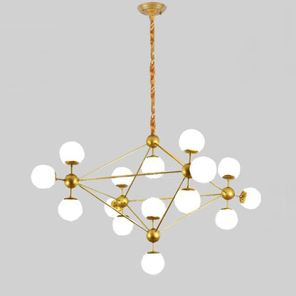 Lustre Sphérique - Éclat Sputnik