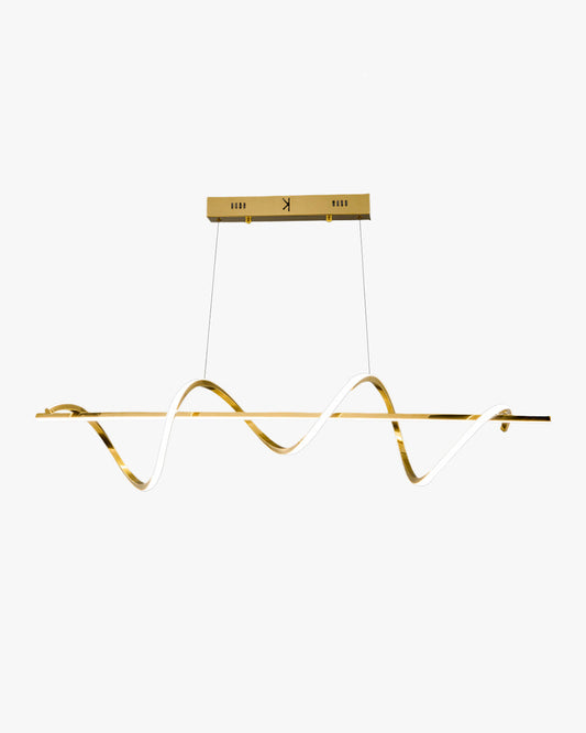 Lustre Spira Dorée