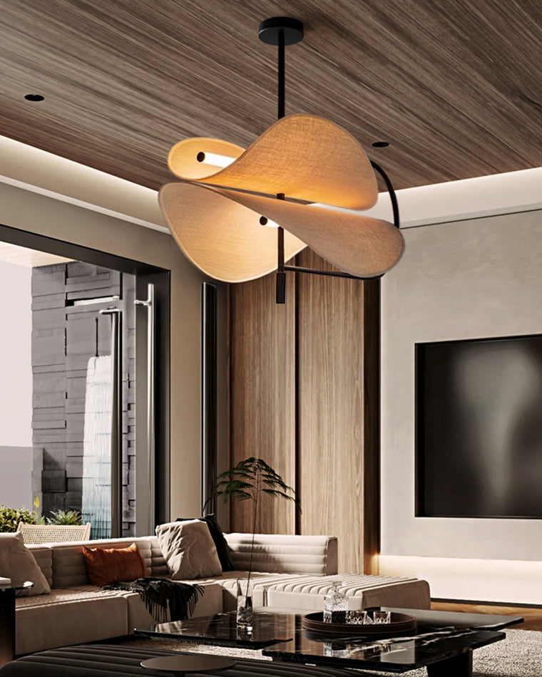 Lustre Suspendu Brume Noire