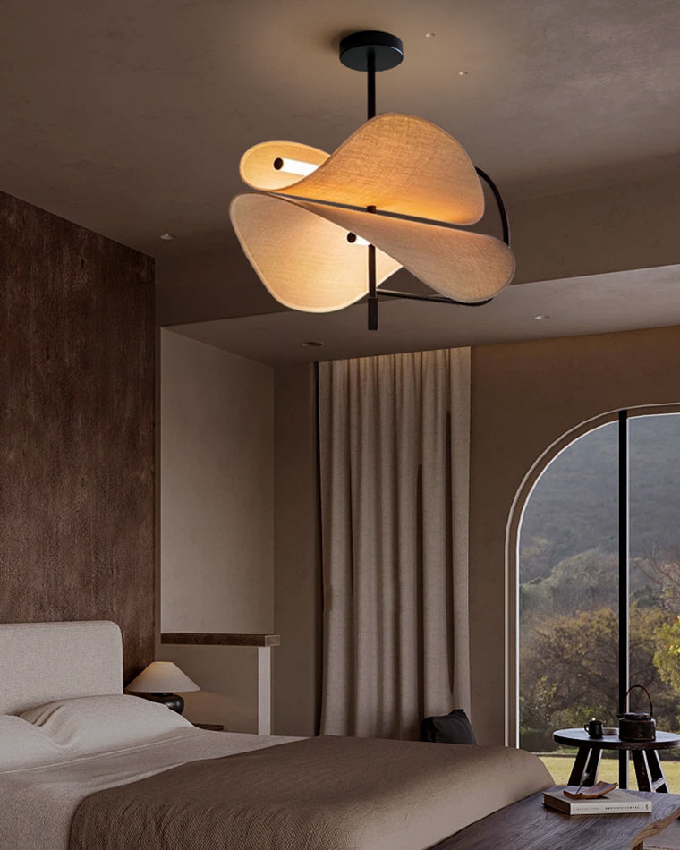 Lustre Suspendu Brume Noire