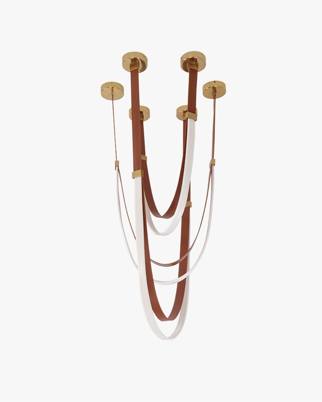 Lustre Suspendu Ruban Café