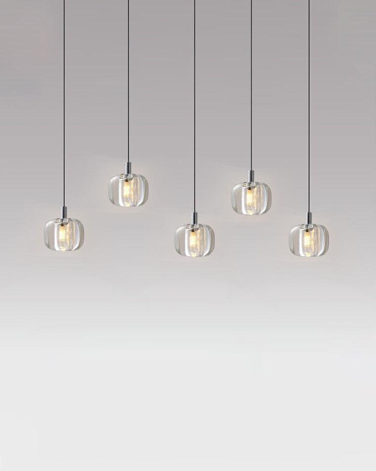 Lustre Suspendu - Verre Élégance