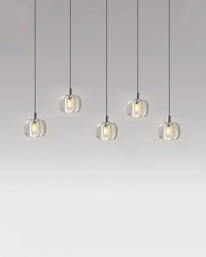 Lustre Suspendu - Verre Élégance