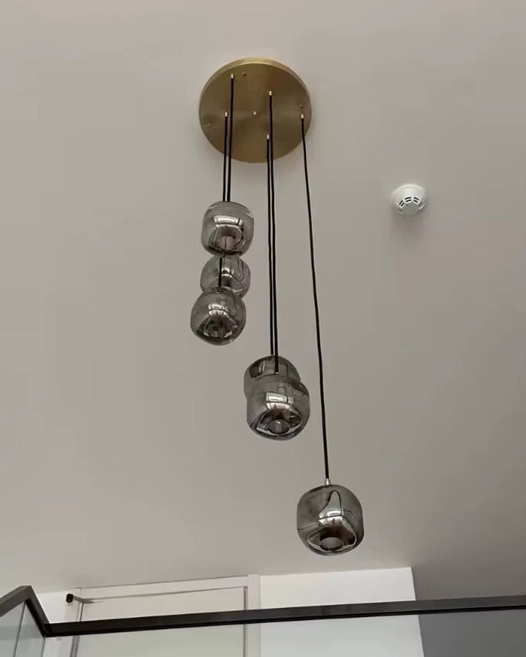 Lustre Suspendu - Verre Élégance