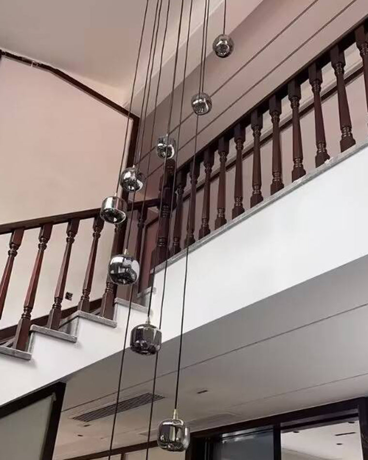 Lustre Suspendu - Verre Élégance