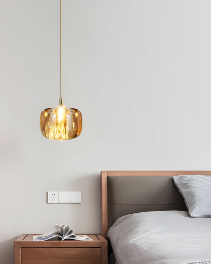 Lustre Suspendu - Verre Élégance