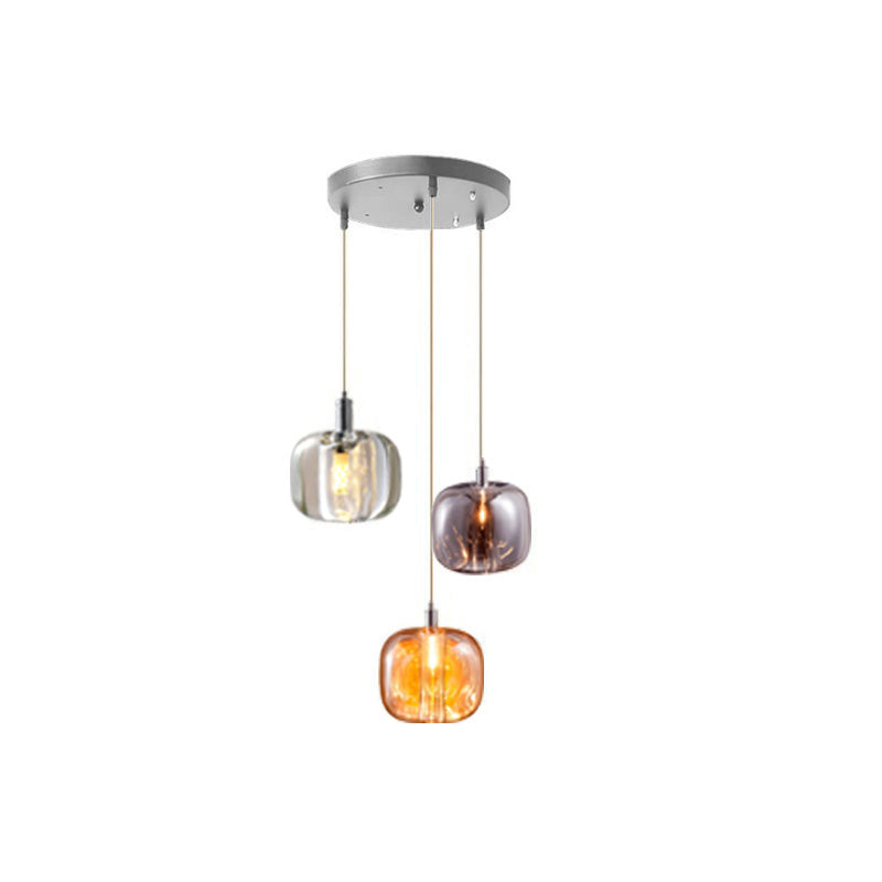 Lustre Suspendu - Verre Élégance