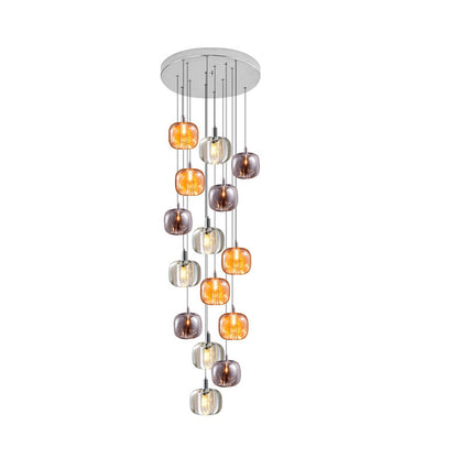 Lustre Suspendu - Verre Élégance
