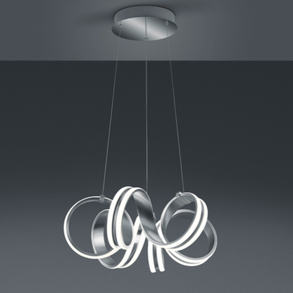 Lustre Suspension LED Chrome Design