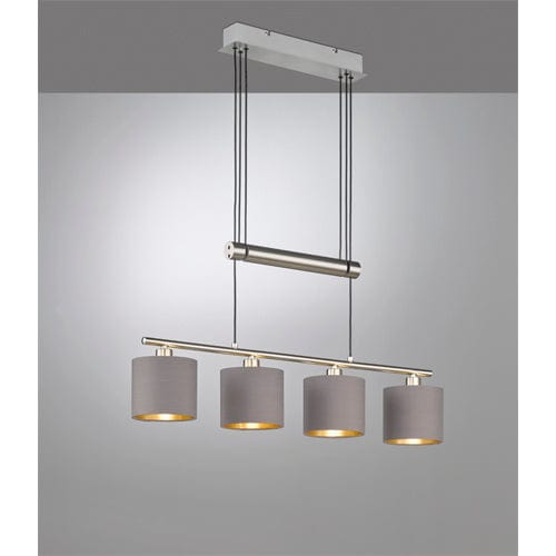 Lustre Suspension Luminaire Couleur Taupe