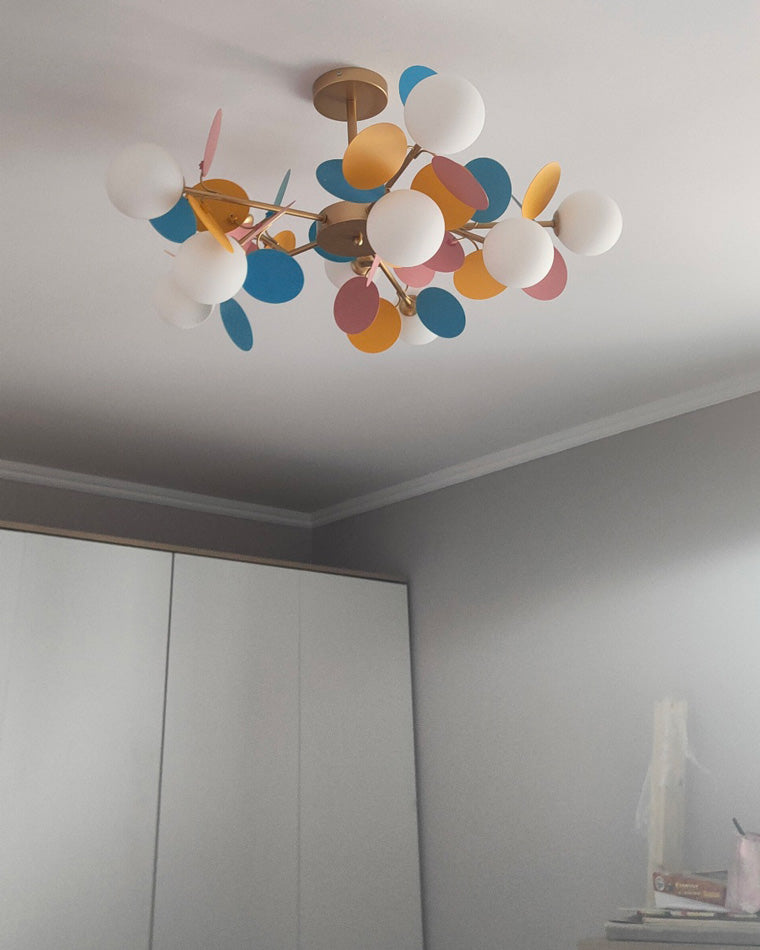 Lustre à Bulles Ramifiées - Art Éclatant