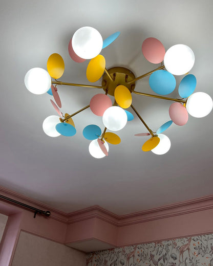Lustre à Bulles Ramifiées - Art Éclatant
