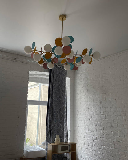 Lustre à Bulles Ramifiées - Art Éclatant