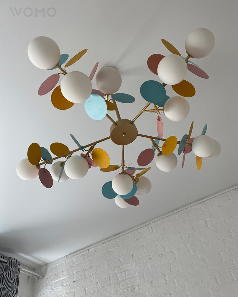 Lustre à Bulles Ramifiées - Art Éclatant