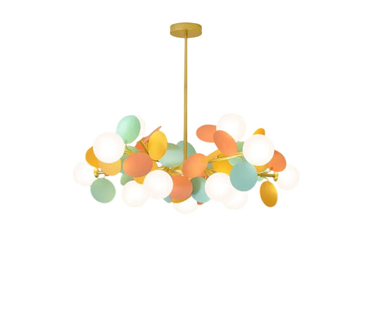 Lustre à Bulles Ramifiées - Art Éclatant