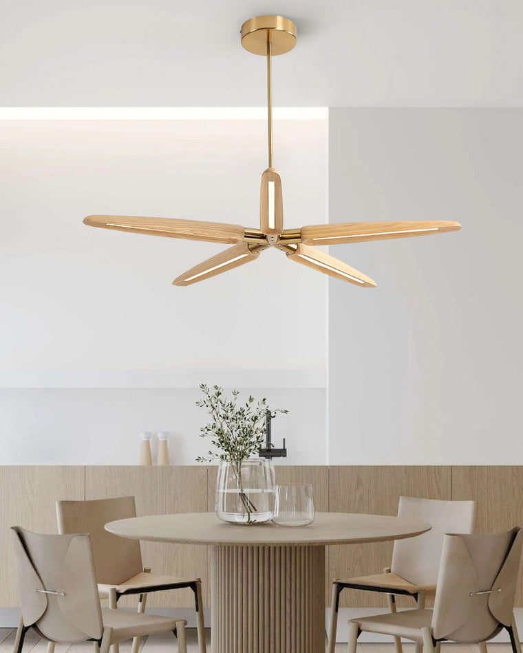 Lustre en Bois Luminis 3/5 Lumières