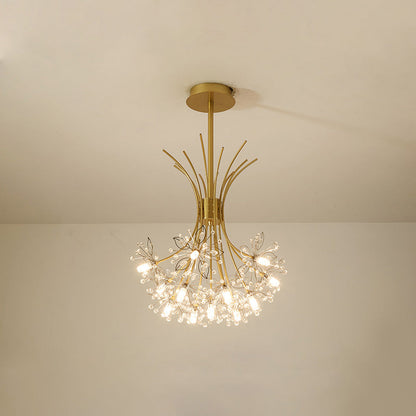 Lustre en Cristal - Bouquet Flower