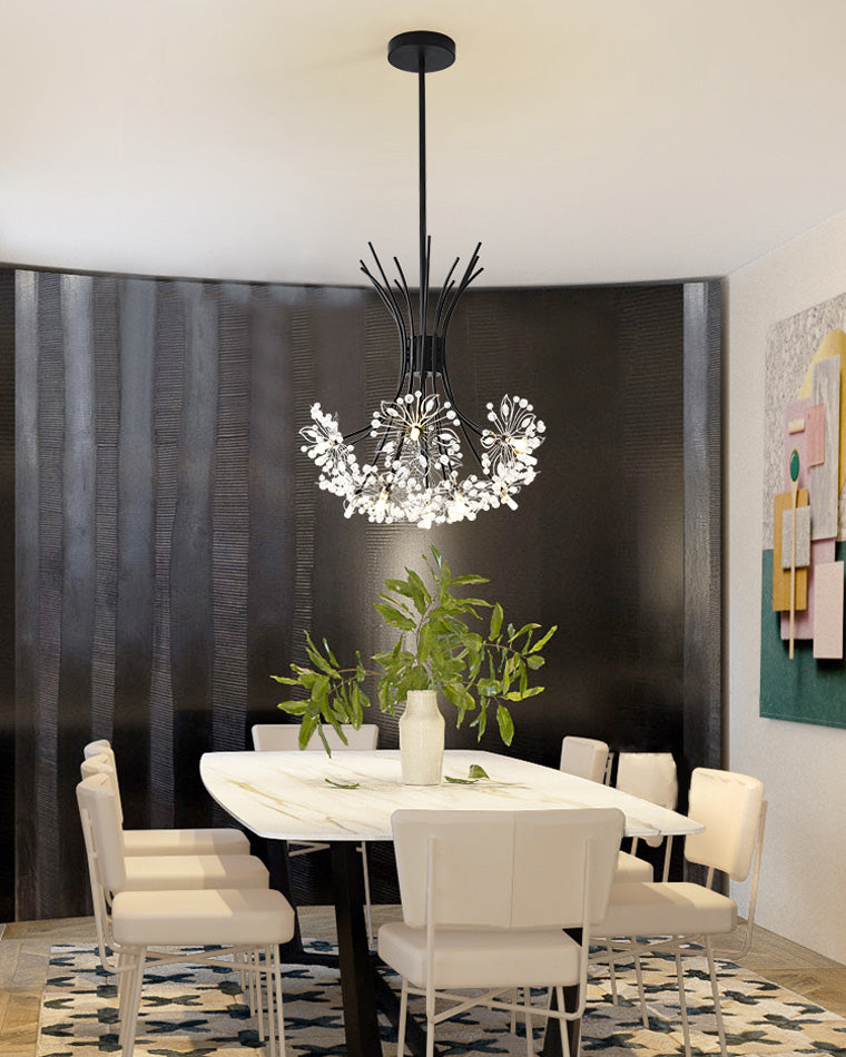Lustre en Cristal - Bouquet Flower