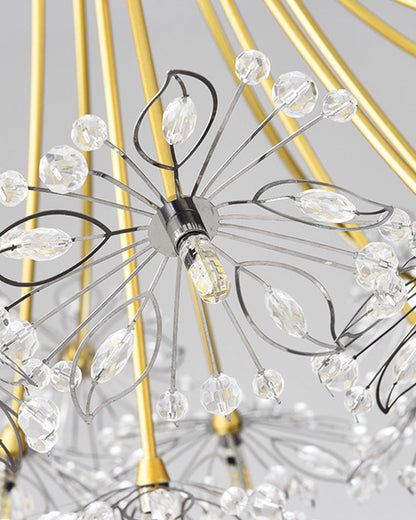 Lustre en Cristal - Bouquet Flower