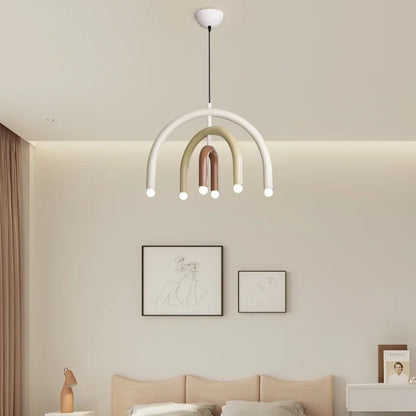Lustre en U minimaliste pour salon - Style scandinave