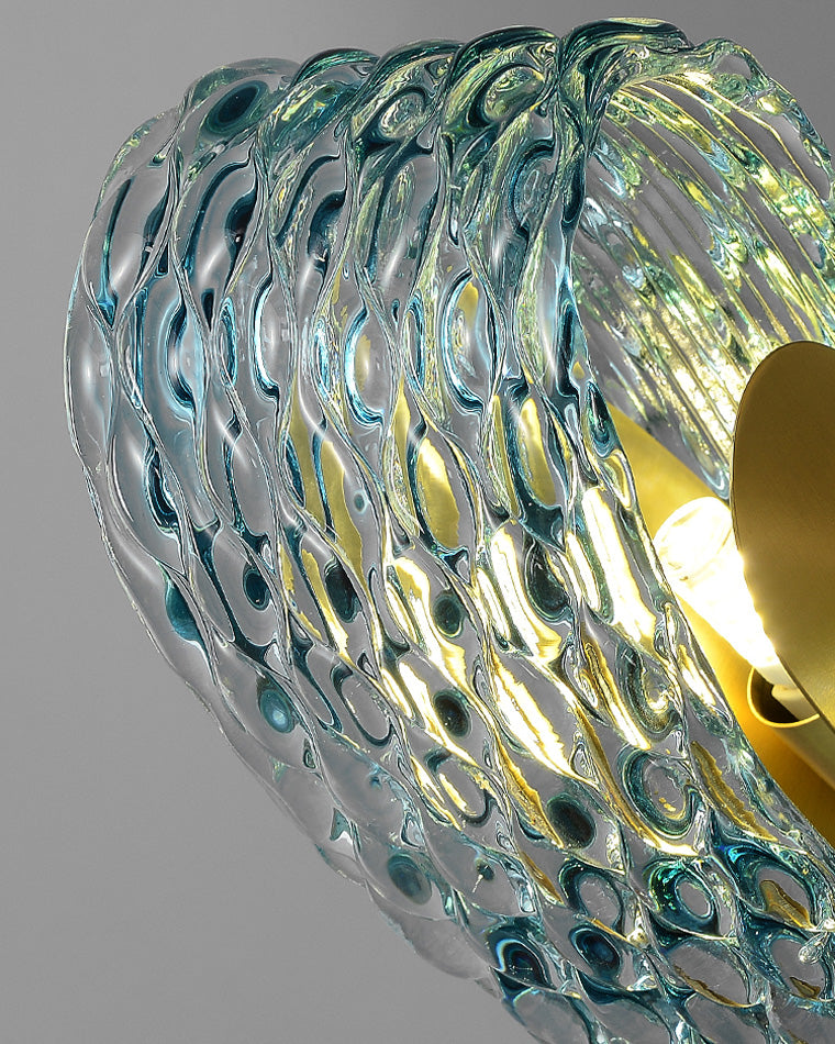Lustre en Verre Artistique - Peacock