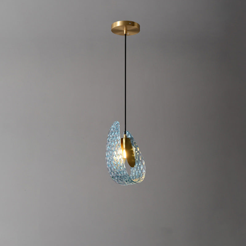 Lustre en Verre Artistique - Peacock