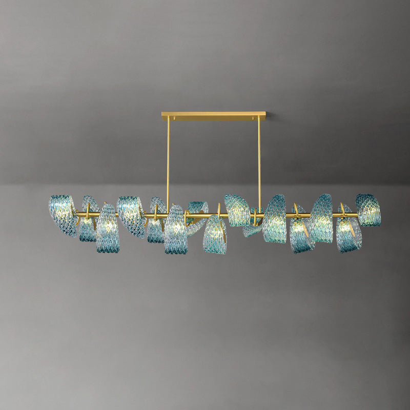 Lustre en Verre Artistique - Peacock