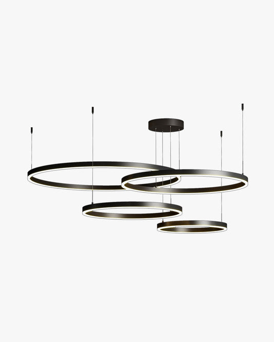 Lustre Annulaire LED "Halo Rings"