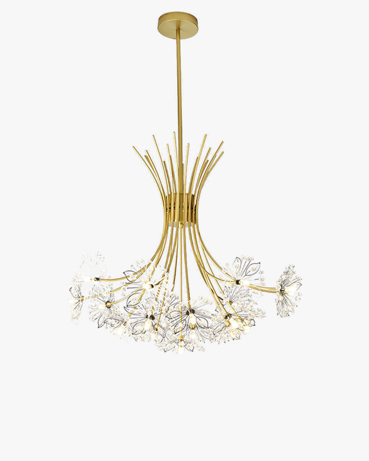 Lustre "Bouquet Flower" en Cristal