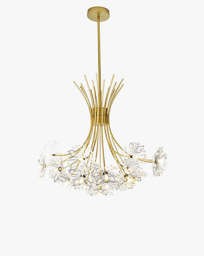 Lustre "Bouquet Flower" en Cristal