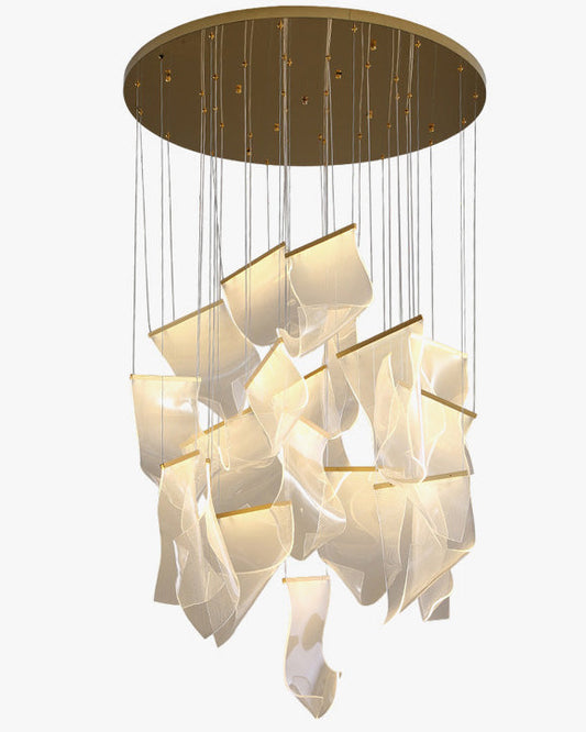 Lustre « Brise de Laiton »