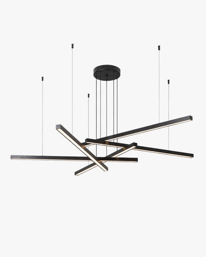 Lustre LED à Tiges Multiples