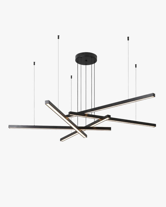 Lustre LED à Tiges Multiples
