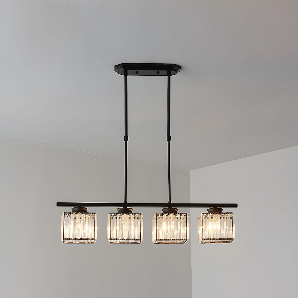 Lustre Minimaliste en Verre - Elara 10