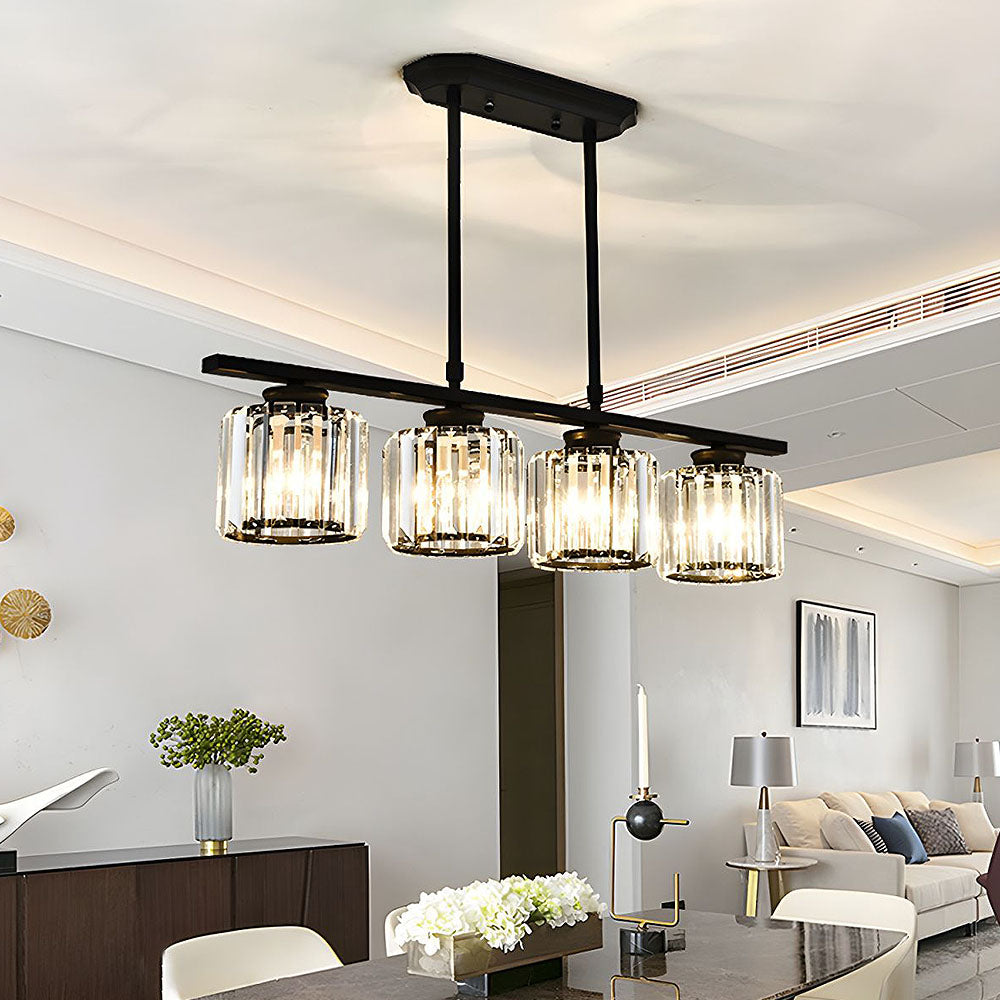 Lustre Minimaliste en Verre - Elara 11